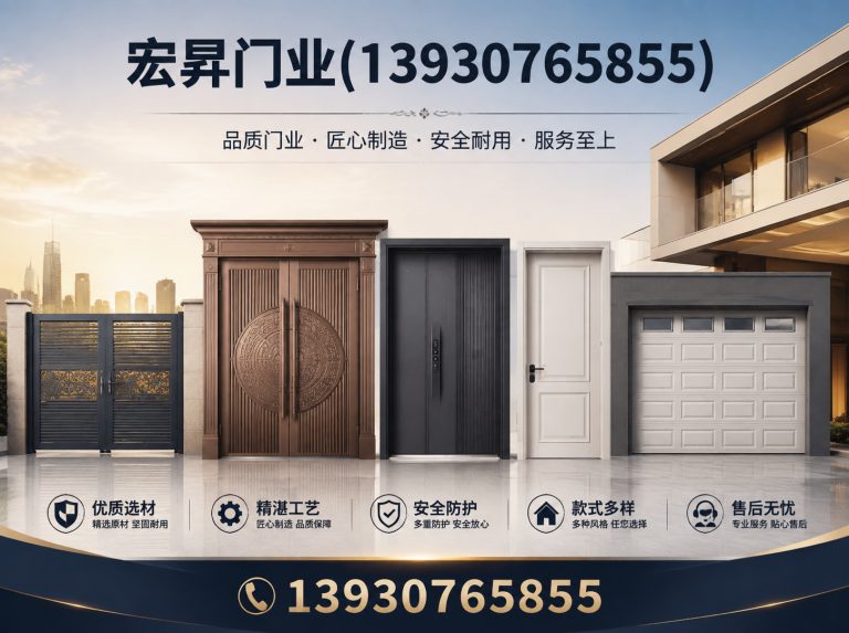 运河区铸铝门展示图